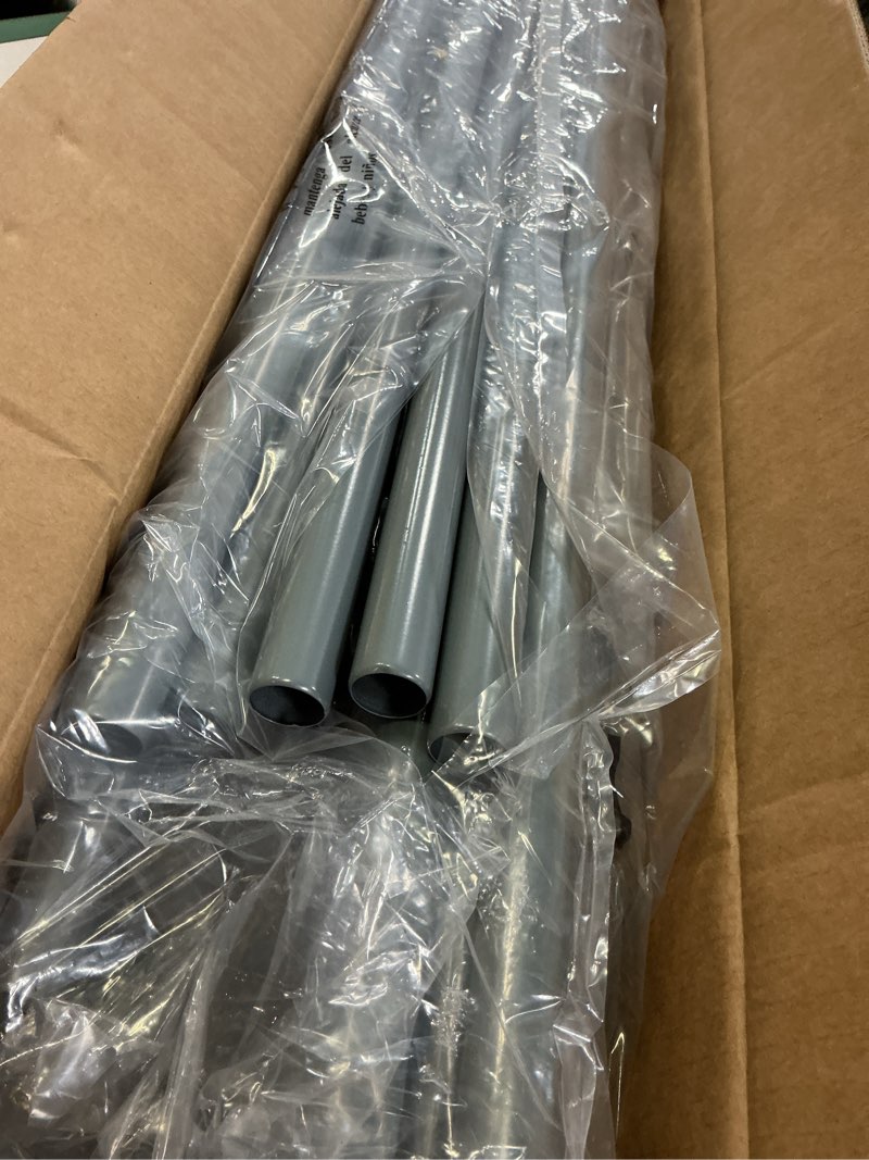 Condition photo showing Good Condition for HOMIDEC Clothes Drying Rack, Oversized 4-Tier(67.7" High) Foldable Stainless Steel Drying Rack Clothing, Movable Drying Rack with 4 castors, 24 Drying Poles and 14 Hooks for Bed Linen, Clothing, Grey Gray