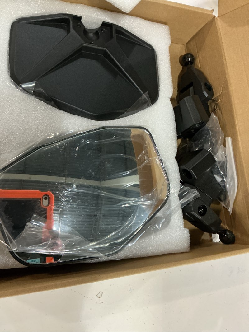 Condition photo showing Good Condition for a & utv pro adjustable side mirrors for can am defender accessories, heavy-duty aluminum shell rear 