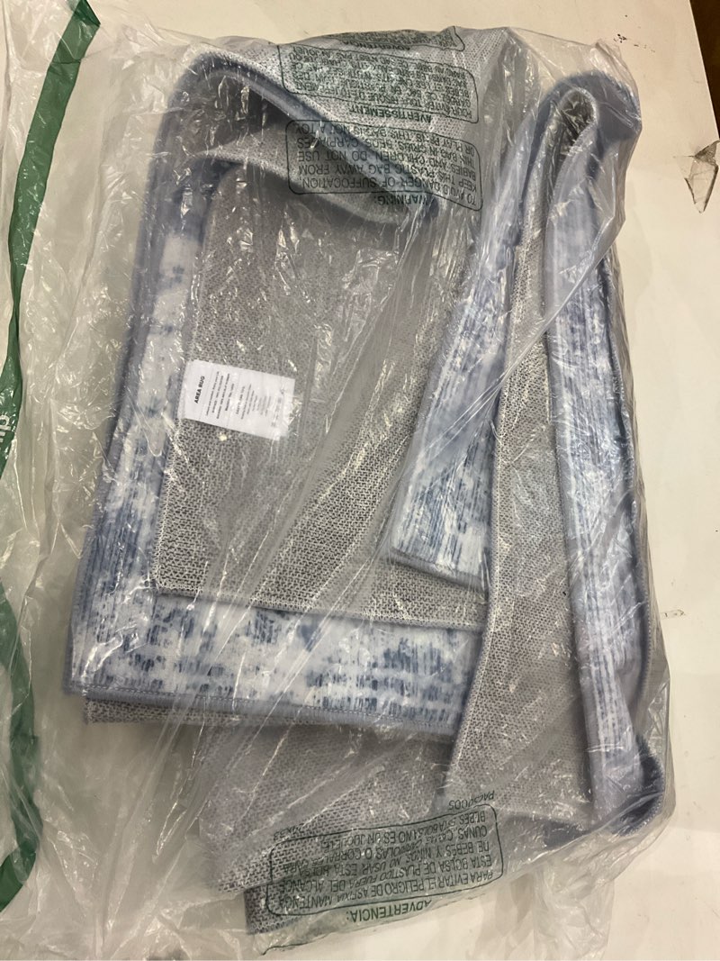 Condition photo showing New/Like New for Area Rug 5x7, Washable Rug for Living Room, Large Area Rugs for Bedroom, Vintage Rug 5x7 for Dining Room, Non Slip Soft Low Pile Indoor Carpet for Kitchen, Nursery, Office, Farmhouse, Blue Blue 5x7Feet