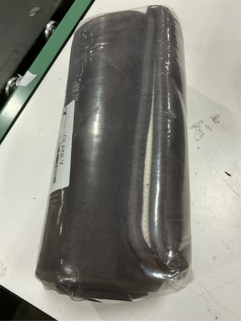 Condition photo showing New/Like New for OLANLY Memory Foam Bath Mat 47x24, Ultra Soft and Absorbent Bathroom Rugs, Machine Washable, Comfortable Bath Carpet for Bathroom Floor, Tub and Shower, Brown