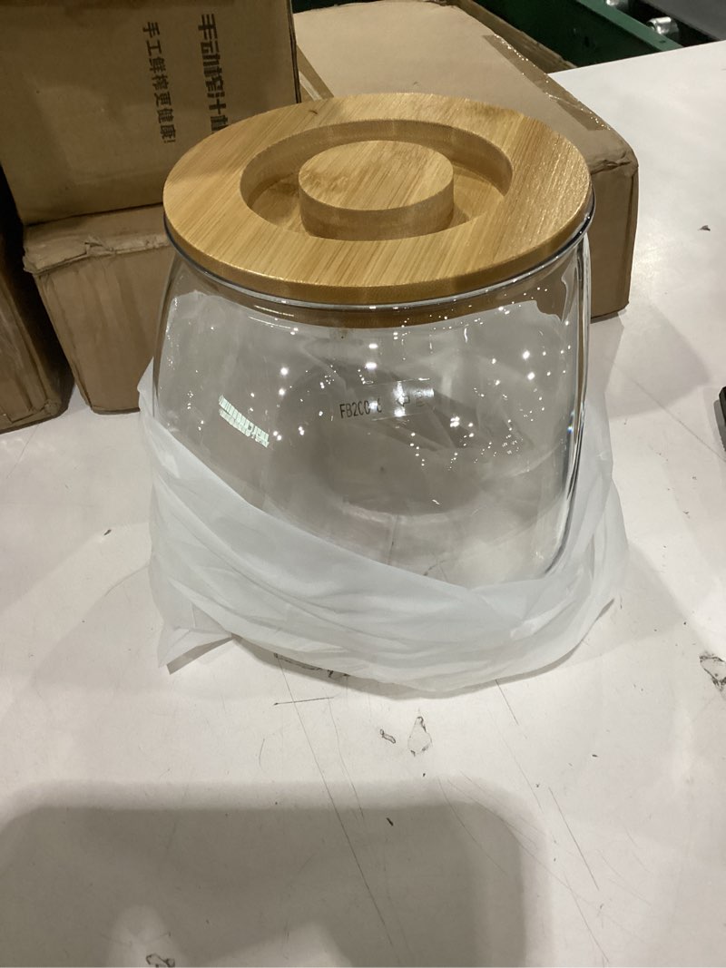 Condition photo showing Good Condition for subekyu dryer ball holder for laundry room organization,0.85 gallon laundry pods container ,plastic dishwasher pods dispenser,laundry pods holder dispenser,laundry room organizer(no dryer balls)