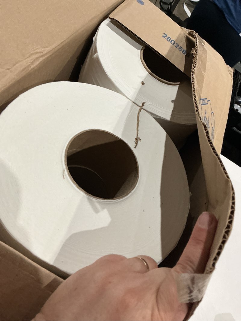 envision two-ply jumbo jr. bathroom tissue