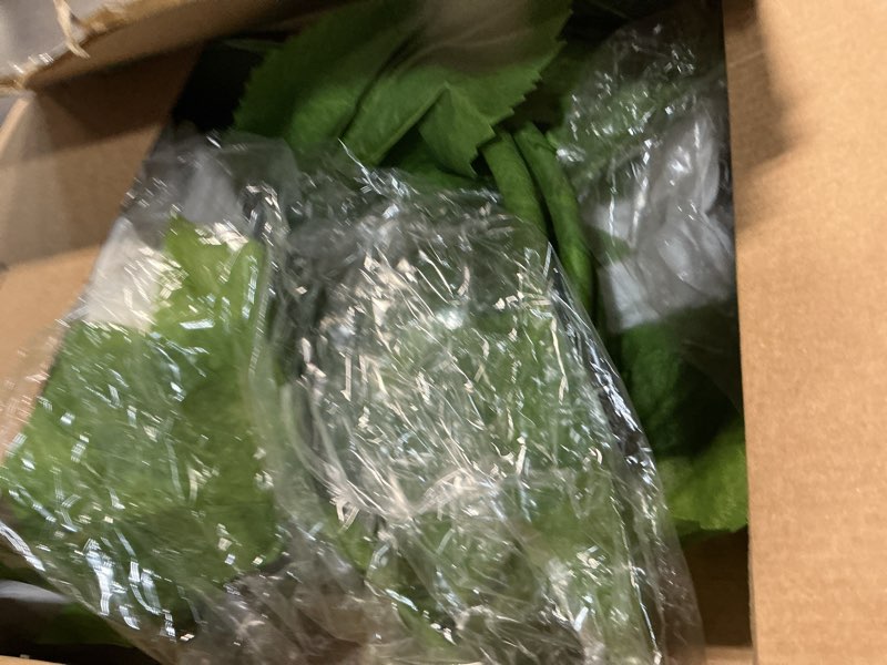 Condition photo showing As Is for 3pc Large Flowers Artificial Flower Decoration, Giant Artificial Flower Art Large Fake Rose Flowers for Wedding Baby Shower Birthday Christmas Party Banquet Backdrop Shop Window Display Props (White)