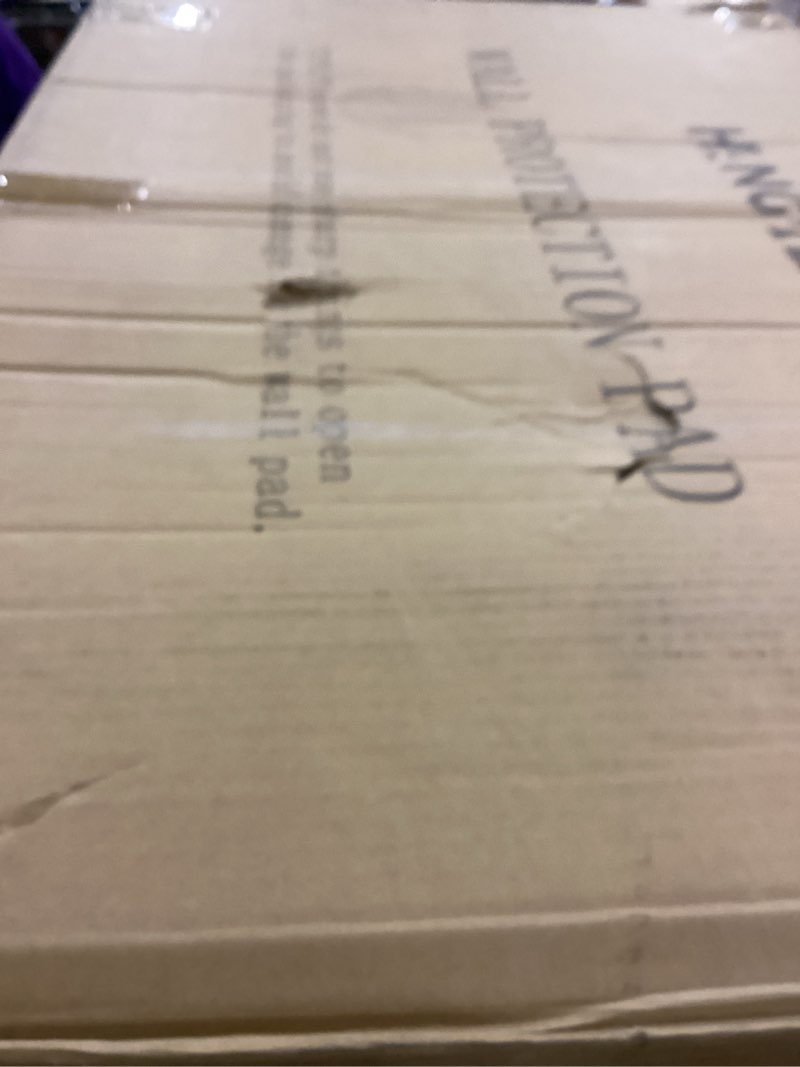 72x24 Inch Premium Gym Wall Padding With 6 Pair Hook&Loop, Heavy Duty High Density Anti-Impact Pad 2