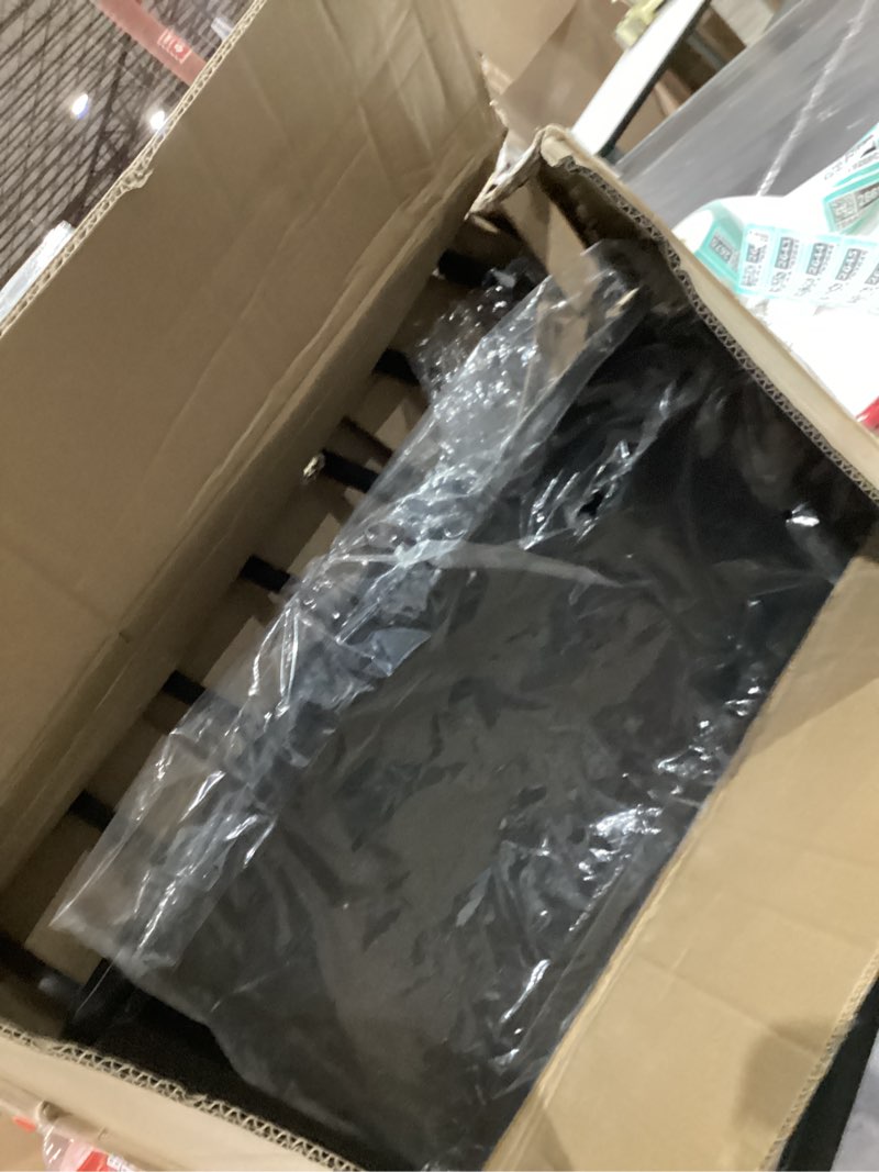 Condition photo showing As Is for Fireplace Grate 24 Inch- Wood Stove Fireplace Log Grates with Ember & Ash Trays Pan, Heavy Duty Wrought Cast Iron Rack Holder Pit for Indoor Outdoor Chimney Hearth