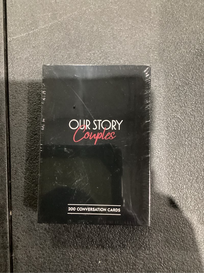 Condition photo showing New/Like New for Lilexo Our Story – 200 Conversation Cards for Couples to Deepen Connection, Spark Meaningful Conversations and Fun Date Nights | Romantic Relationship Card Game | Perfect Anniversary and Couple Gifts