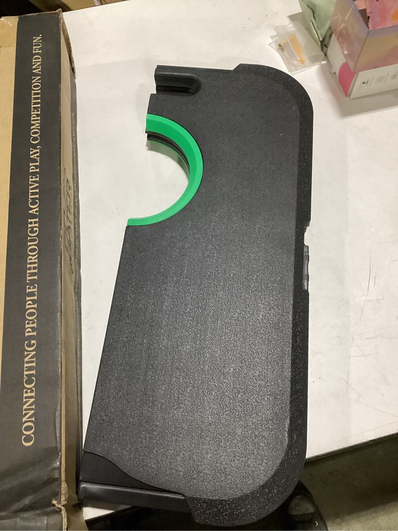 Condition photo showing As Is for **only boards** eastpoint sports go! gater cornhole – light-up and travel versions – easy storage & light-weight – perfect for outdoor and indoor play standard board - black/green