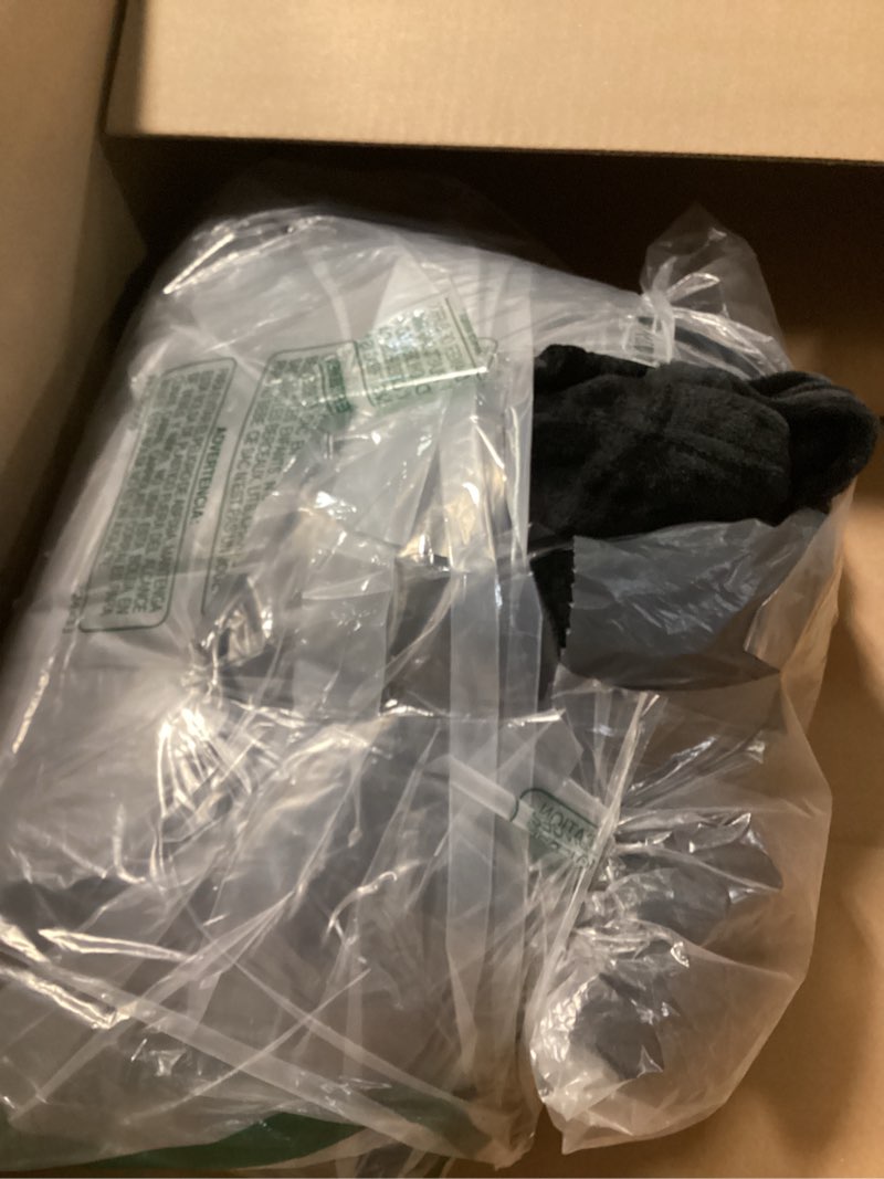 Condition photo showing Good Condition for exclusivo mezcla fleece blanket king size for bed, super soft and warm, all season, cozy, plush, lightweight, 90x104 inches, black black king (104" x 90")