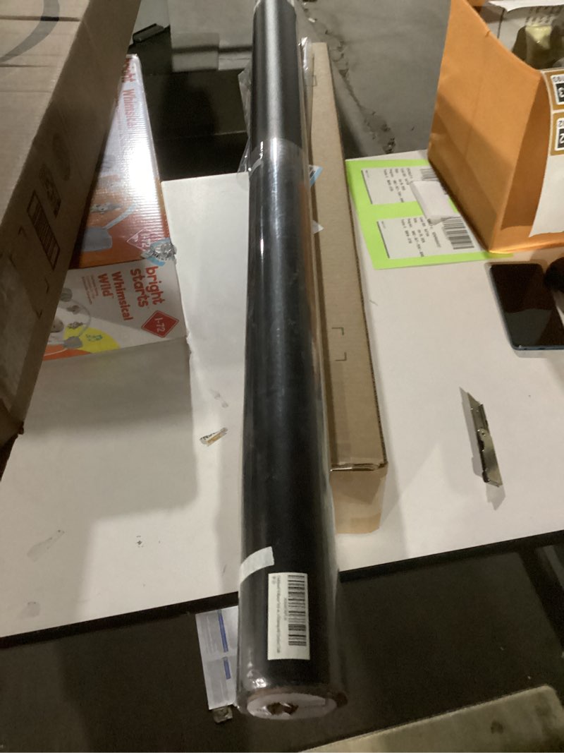 Condition photo showing As Is for Chalkboard Wallpaper Stick and Peel, 47" x 94" Magnetic Chalk Board Contact Paper with Adhesive on Wall for School, Office, Kitchen Fridge, Kids Drawing with Dustless Chalk