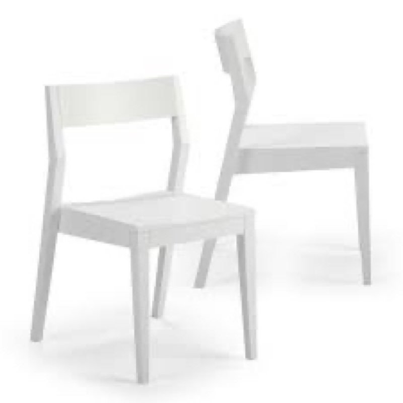 Linzy Solid Wood Low Back Side Chair