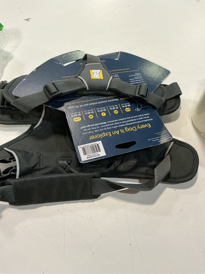 Condition photo showing Good Condition for ruffwear, web master, multi-use support dog harness, hiking and trail running, service and working, everyday wear, twilight gray, small