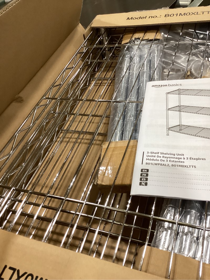 3 tier shelving unit