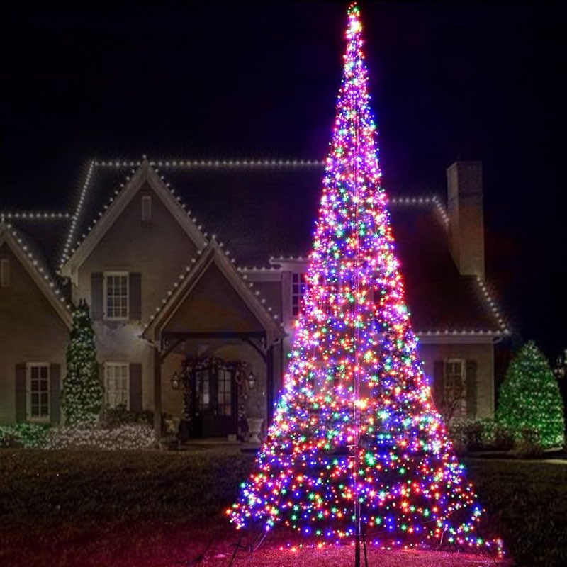 Christmas tree light 51x23x21cm 