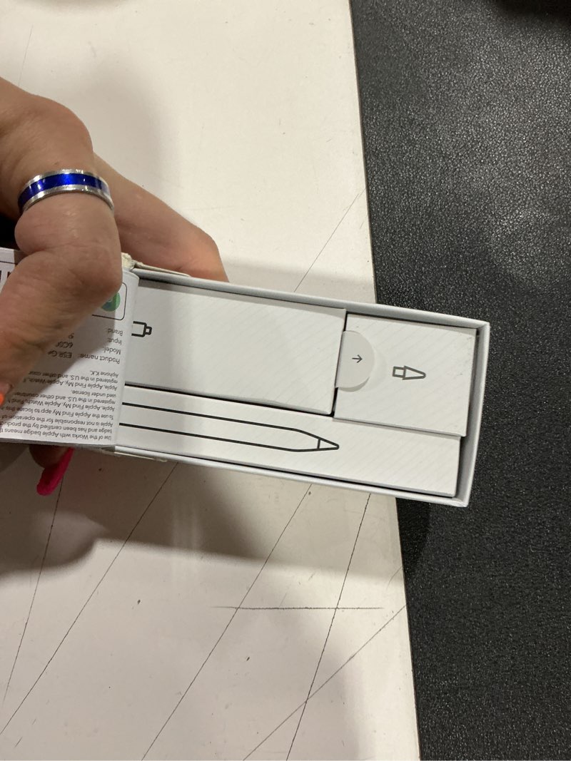 Condition photo showing Good Condition for esr geo digital ipad pencil findmy compatible with apple ipad 2018-2025,with easy shortcuts for apple ipad a16/10/9/8 & air 13/11 & pro 12.9/13/11 & mini 7/6/5,white(no wireless charging)