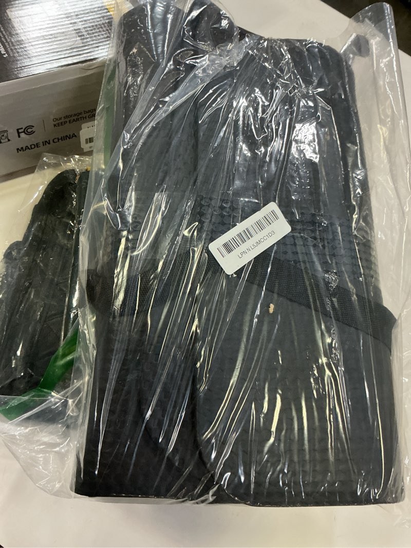 Condition photo showing Good Condition for Treadmill Mat,Bike Mat Compatible with Peloton Bike Elliptical Treadmill,Folding Pad Exercise Equipment Under Exercise Trainer Pad for Stationary Indoor Spin 60" x 29.5"
