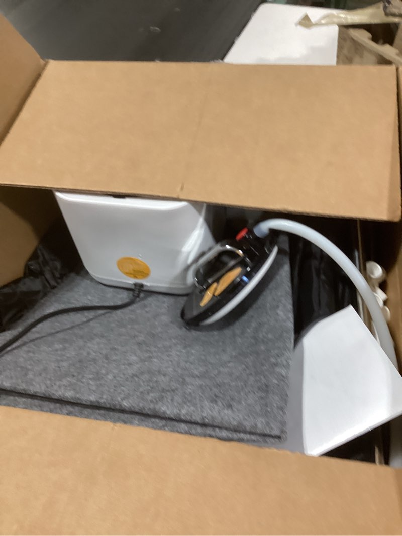 Condition photo showing New/Like New for Portable Sauna for Home, Personal SPA Steam Sauna with 10 Min Fast Heating & 9 Levels Heat, Warm Sauna Tent with 3L/1200W Steamer, Folding Chair, Remote Control for Body Relaxation,32" x 32" x 71" Black