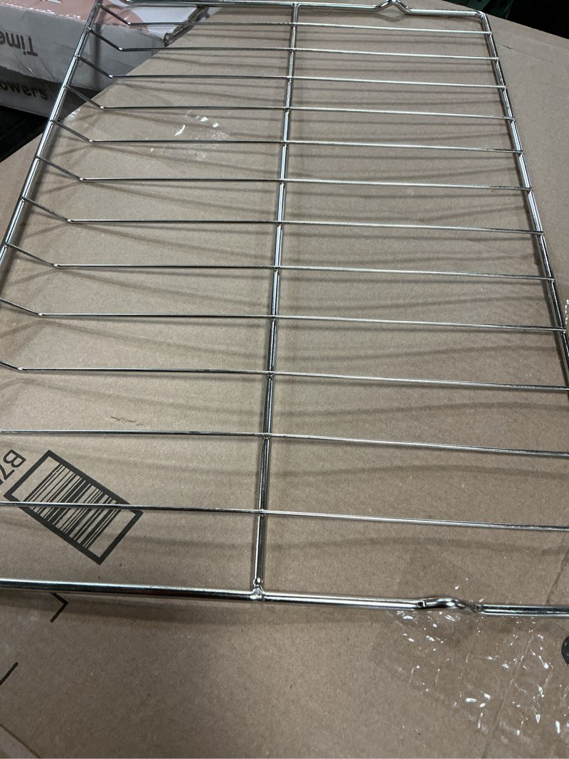 Condition photo showing Good Condition for MHL63411403 Oven Rack, 24.6 x 16 inches, Replacement for LG Oven Parts MHL63531403 Range Oven Shelf, Replaces MHL63411401 MHL62112101, Compatible with LDG4313ST, LTE4815ST Oven Accessories Silver