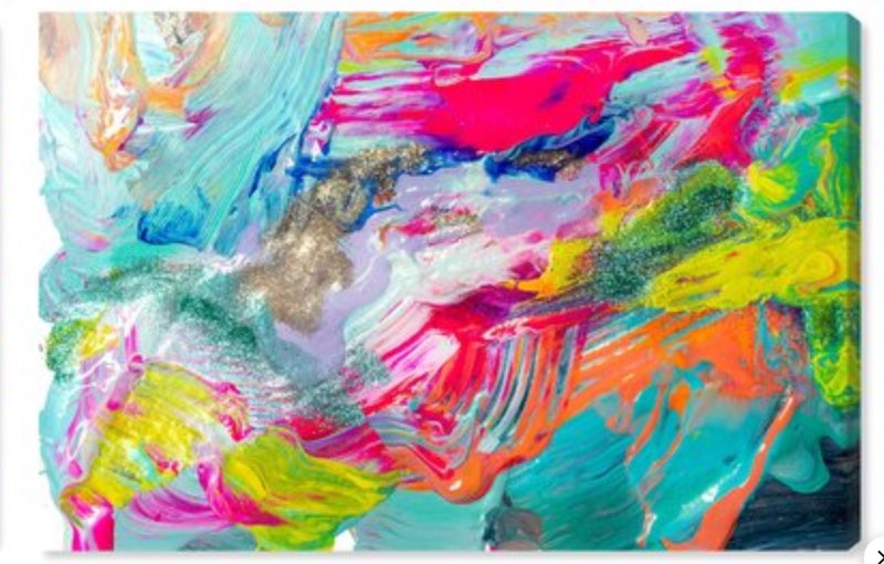 Show Me Love - Painting Print on Canvas 24 x 36