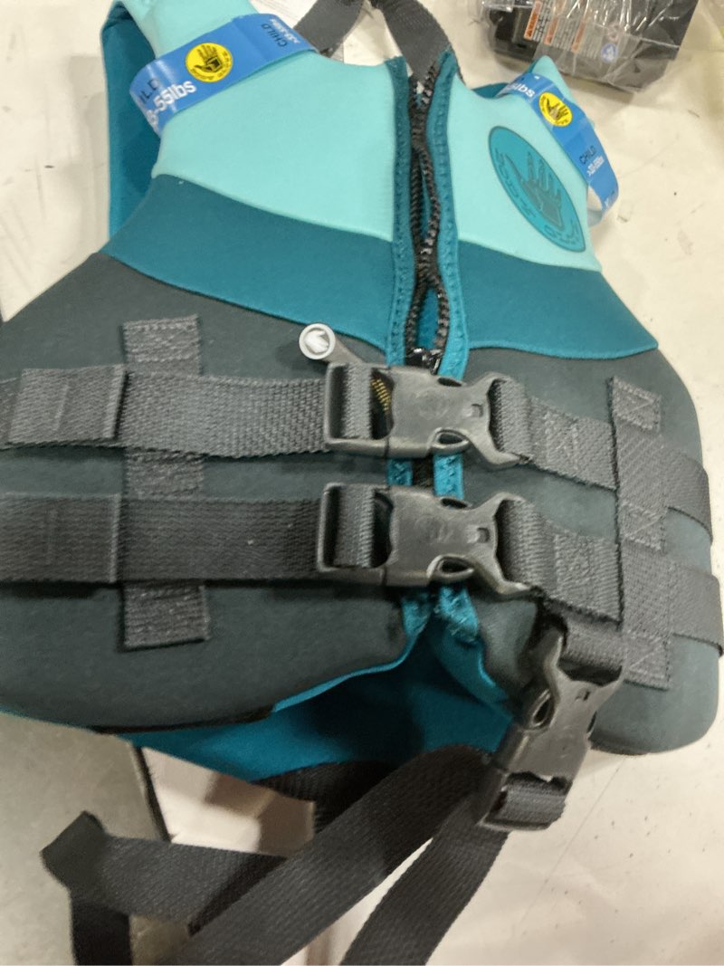 Condition photo showing Good Condition for body glove child's neoprene pfd life jacket and vest, boy, 33-55 lbs., blue