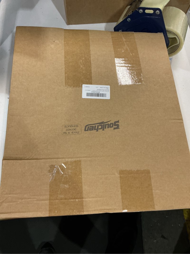 Condition photo showing New/Like New for Soulchen 36 Pcs Dinosaur Party Decorations Kit Dinosaur Theme Boxes Jurassic Theme Photo Booth Props Car Archway Garage Decor for SUV Birthday Party Supplies