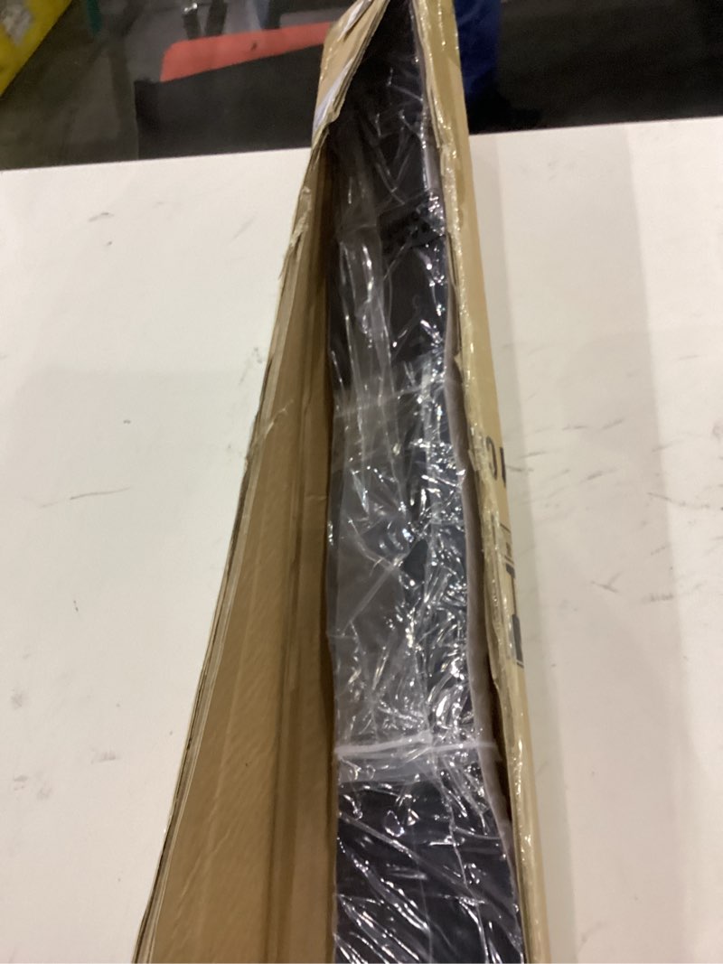 Condition photo showing New/Like New for Fainne 2 Pcs Half Moon Window Shade Half Circle Arch Window Blackout, Light Filtering Pleated Fabric Shade, 36 x 72 Inch (Black) Black 2