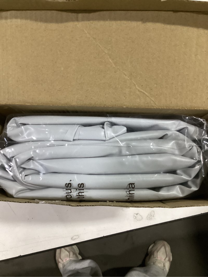 Condition photo showing New/Like New for lilian&gema [2-pack] inflatable bed rails for toddlers travel bed bumper for king, queen, twin, full-size bed non-slip soft flocking portable beds rails for hotel, travel, home white