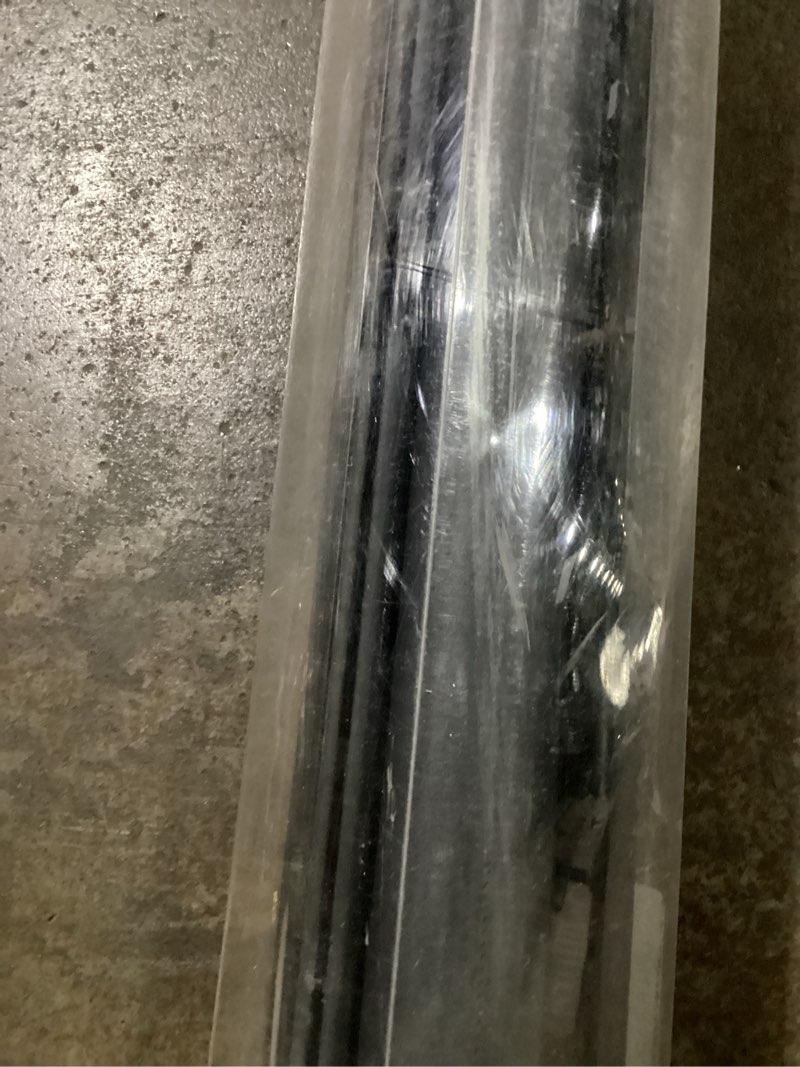 Condition photo showing Good Condition for persilux cordless blackout roller shades for windows blinds with valance, pull down thermal insulated fabric, uv protection shades for home and bedroom (black,70" w x 72" h) 70"w x 72"h black