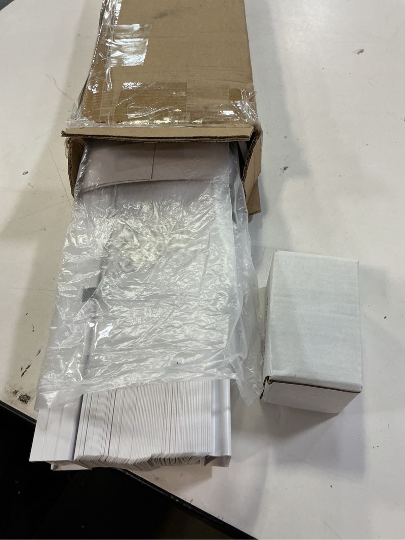 Condition photo showing Good Condition for Blinds for Indoor Windows 1" Vinyl L-Shaped Slats Cordless Mini Blinds for Home, 52" W × 64" H - White White 52" W × 64" H