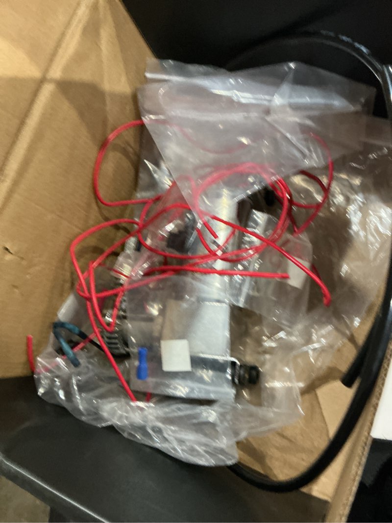 Condition photo showing As Is for retrue onboard air compressor system for truck airbag suspension - universal air bag compressor kit for ford f150, f250, f350, chevrolet silverado, gmc sierra, dodge ram and more air bags kit