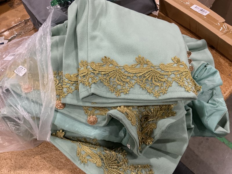 Condition photo showing Good Condition for 1791's lady men's victorian fancy outfit 18th century regency tailcoat vest halloween costume size:l