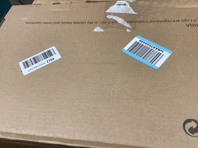 Condition photo showing Good Condition for SAIJI Height & Angle Adjustable Laptop Stand for Bed, Lap Desk Bed Tray Table, Light Weight Foldable Portable Laptop Table for Couch Sofa Chair Floor Desk for Adults, Kids (Black) Black 20.5 x 11.8 In