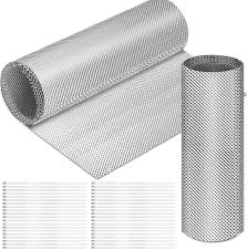datanly exhaust heat shield automotive, 15" x 93" embossed aluminum heat shield material with 20 pcs