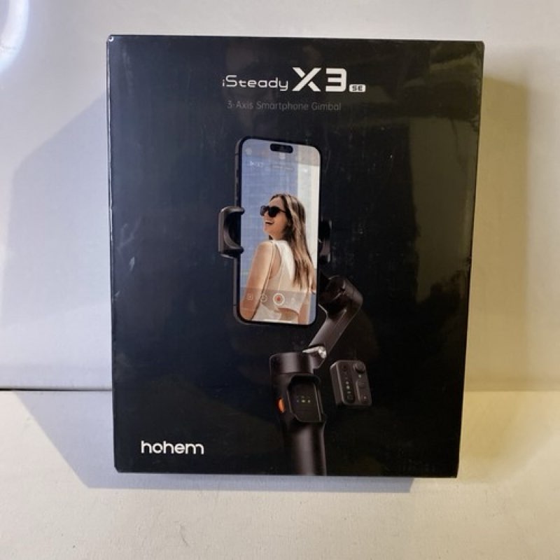 Hohem iSteady X3 SE3 Axis Gimbal Stabilizer - Black NEW