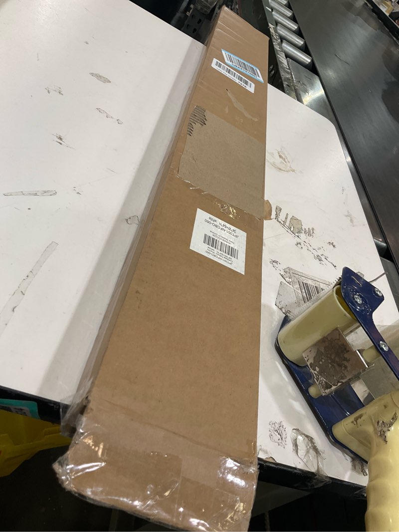 Condition photo showing Good Condition for lazblinds no tools no drill cordless cellular shades, blackout light blocking honeycomb shades for home, thermal insulation blinds for windows, 34" w x 64" h, white blackout-white 34" w x 64" h