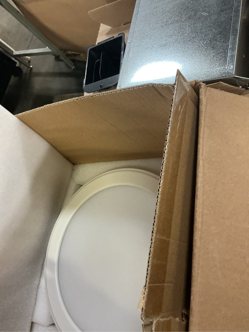 Condition photo showing As Is for broan-nutone aer110slw energy star certified bath fan, medium, white, 105 sq ft rooms 110 cfm