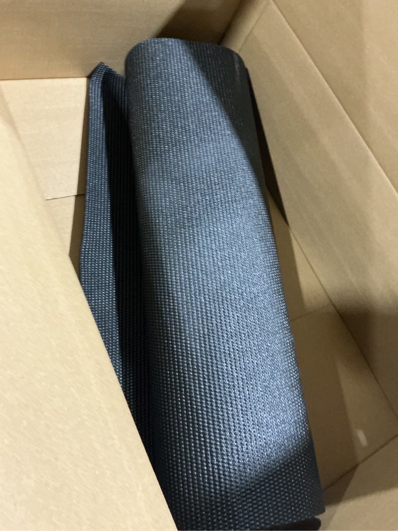 Condition photo showing As Is for Gaiam Yoga Mat - Premium 5mm Solid Thick Non Slip Exercise & Fitness Mat for All Types of Yoga, Pilates & Floor Workouts (68" x 24" x 5mm) Black
