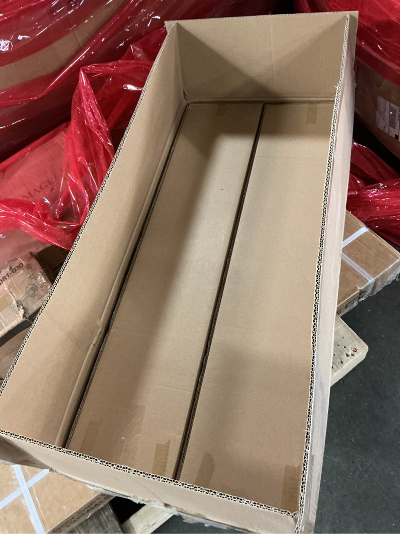 Condition photo showing New/Like New for DEZ FURNISHINGS Cordless 2" Signature Faux Wood Blind, 32.5" W x 72" H, Embossed White