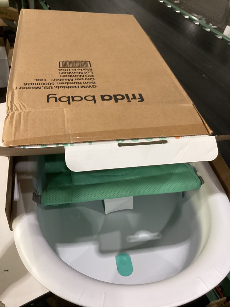 Condition photo showing Good Condition for frida baby 4-in-1 grow-with-me baby bathtub, baby tub for newborns to toddler with removable bath seat & backrest for bath support in tub bath tub