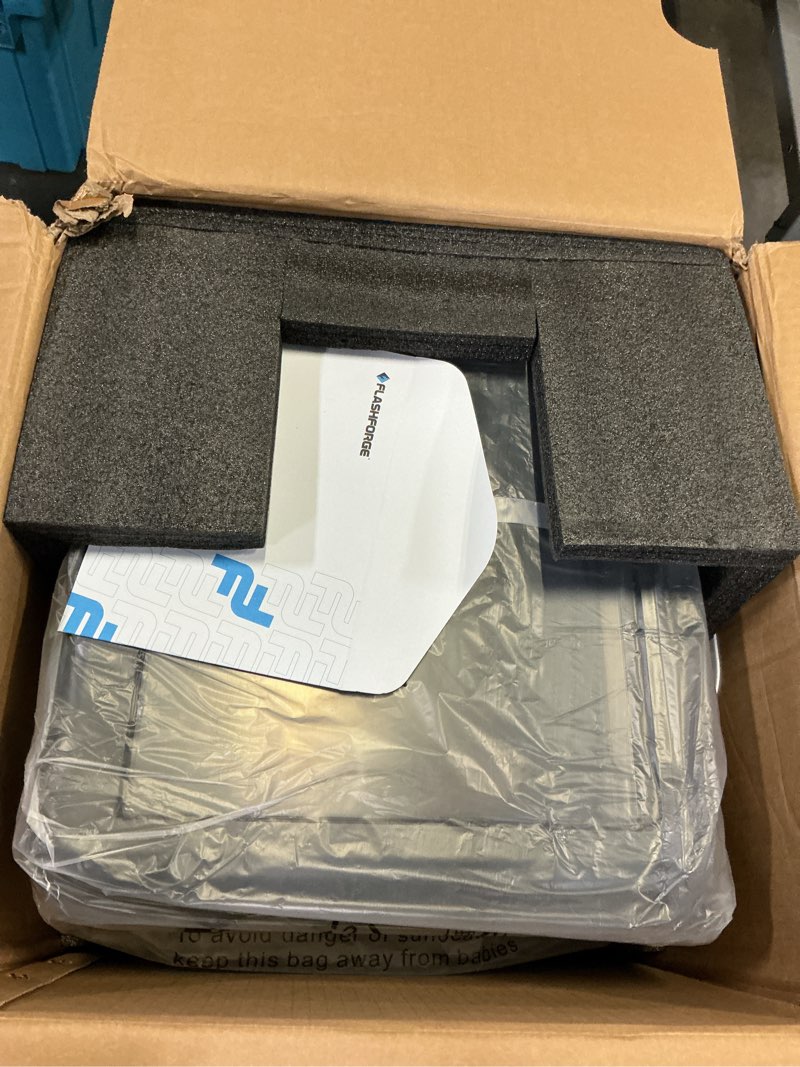 Condition photo showing Good Condition for flashforge adventurer 5m pro 3d printer with 1 click auto printing system, 600mm/s high-speed, quick detachable 280°c nozzle, core xy all-metal structure, multi-functional 220x220x220mm 3d printer