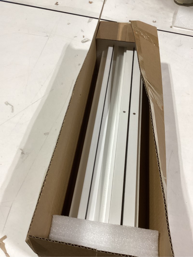 Condition photo showing New/Like New for Mahjong Racks with Pushers, White Wooden American Mahjong Tile Pushers and Racks Set of 4, Mahjong Accessories (19.68 Inches)