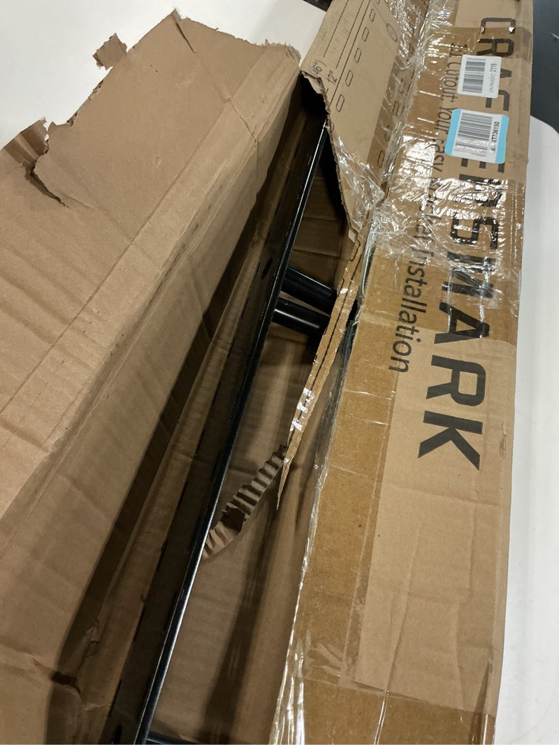 Condition photo showing Good Condition for 2pcs Large Shelf Brackets Long Floating Shelf Bracket Invisible Floating Shelf Hardware Heavy Duty Floating Mantel Brackets Without Jig (46X6X3) 46"X6"X3"