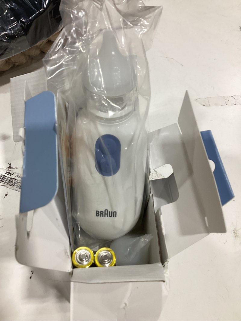 Condition photo showing New/Like New for braun electric nasal aspirator for newborns, babies and toddlers