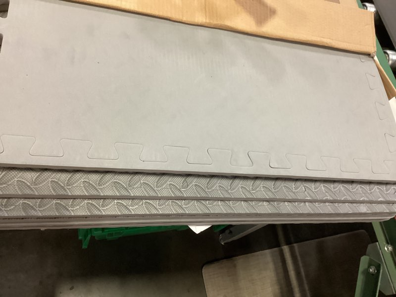 Condition photo showing Good Condition for Art3d 24 Sq.Ft Eva Puzzle Exercise Mats, 1/2" Thick Foam Interlocking Tiles for Gyms, Flooring, Workout, Gym Equipments, Pack of 6, Grey Grey | 6 Tiles | 24 Sq Ft | 1/2 Inch 24 Sq.ft 6