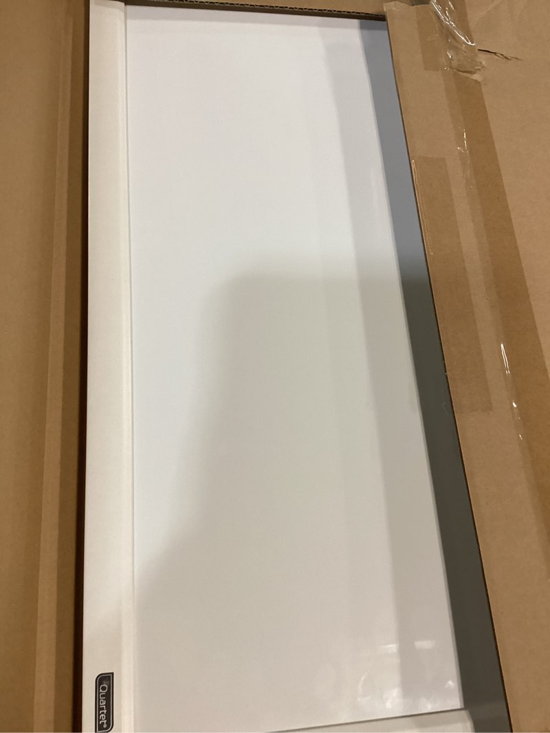 Condition photo showing Good Condition for Quartet Magnetic Dry Erase White Board, 17" x 23" Whiteboard, White Frame (MDW1723W-AZS) 23"W x 17"H White Frame