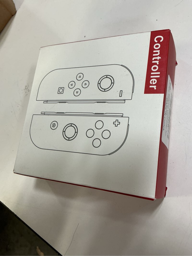 Condition photo showing New/Like New for Switch Controller Compatible with Switch/OLED/Lite, Switch Joypad Replacement Controller, Switch Handheld Controller with 7 Colors RGB Light Effect?Black