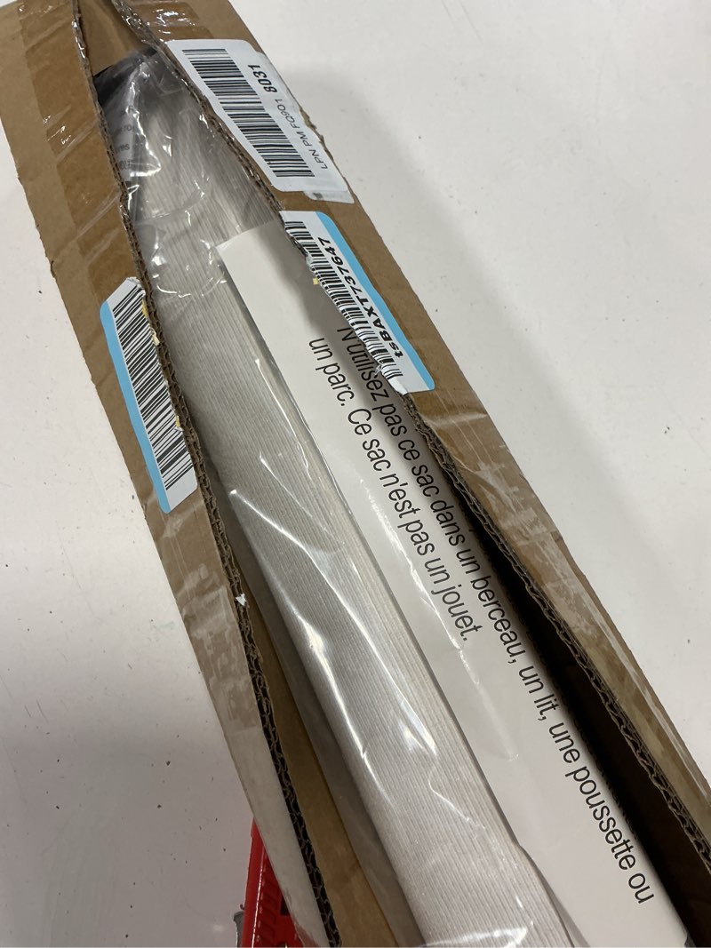 Condition photo showing New/Like New for 100% blackout cordless roman shades for indoor windows & french doors, 25 3/4" w × 60" h - blackout - natural blackout - natural 25 3/4" w × 60" h