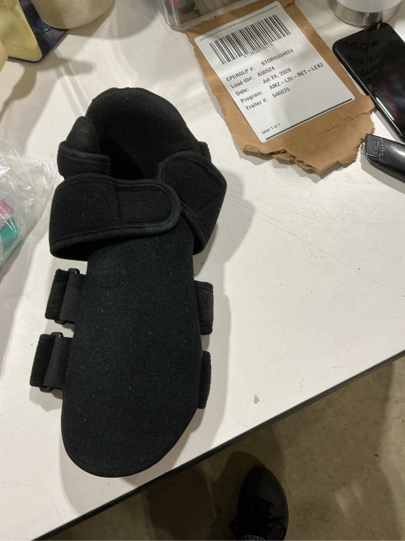 Condition photo showing Good Condition for fanwer resting hand splint with finger separators - hand brace for finger contractures - night immobilizer support for carpal tunnel wrist pain - thumb stabilizer strap for correction & comfort (left) left medium