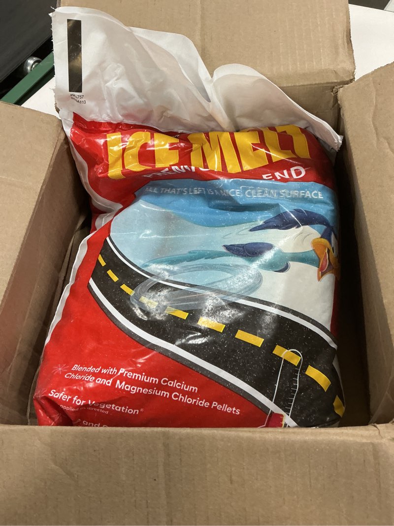 Condition photo showing Good Condition for Scotwood Industries 20-Pound Road Runner Premium Ice Melter, New Version