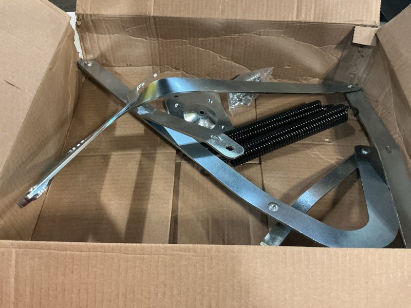 Condition photo showing As Is for 55-2 attic ladder hinge arms with springs replacement kit compatible with werner mk5, wu2210, w2208, w2210 attic ladders parts, fits for werner attic ladders manufactured after 2010