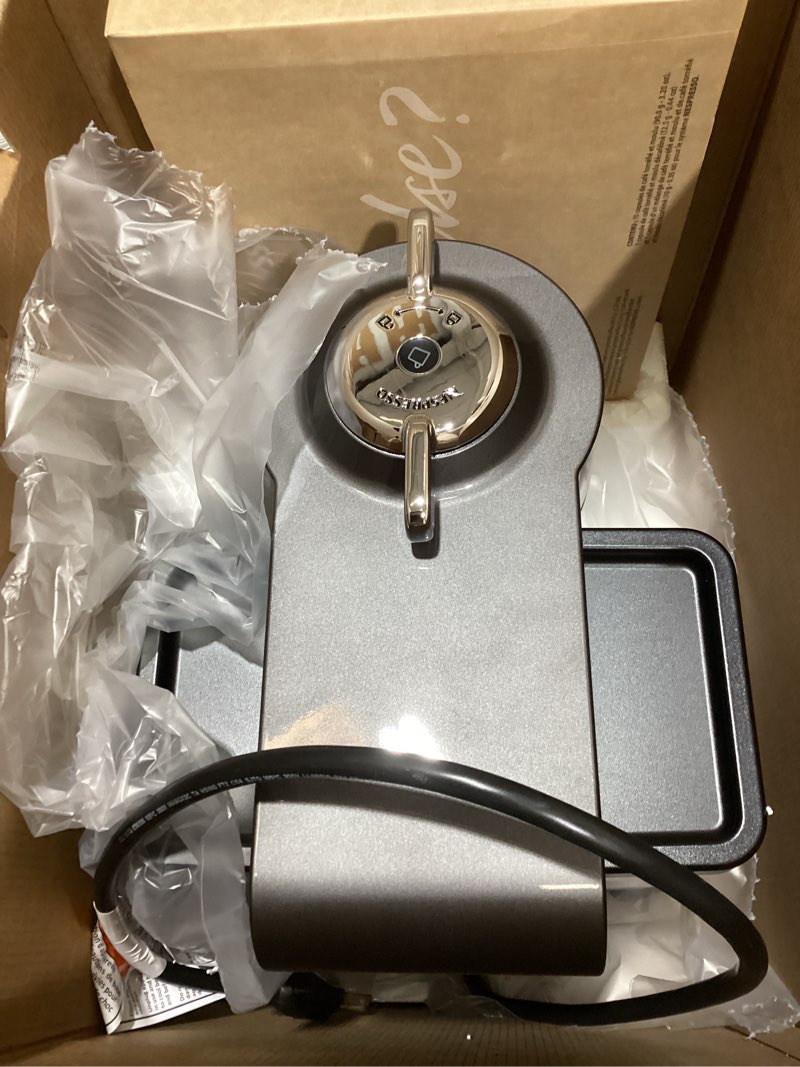 Condition photo showing Good Condition for nespresso vertuo coffee and espresso maker by de'longhi - graphite metal